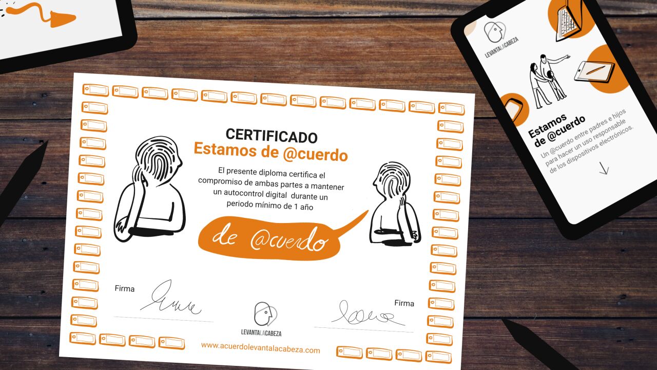 imagen campaña levanta la cabeza