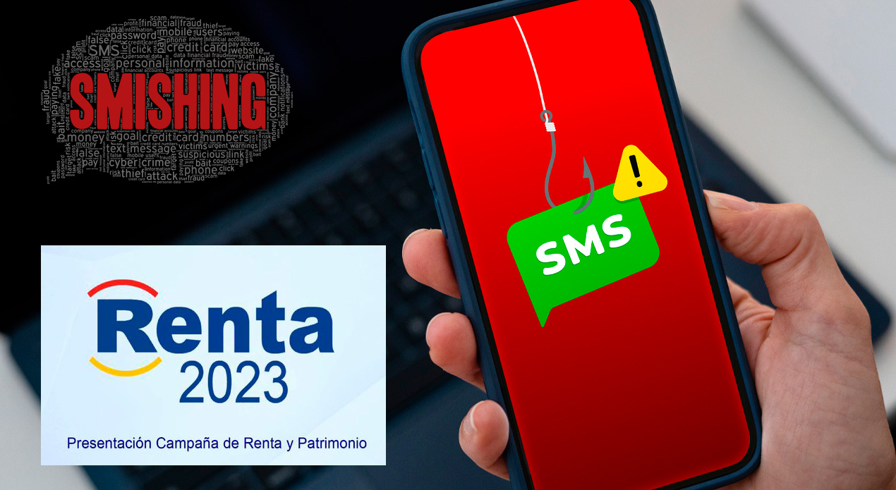 imagen smishing