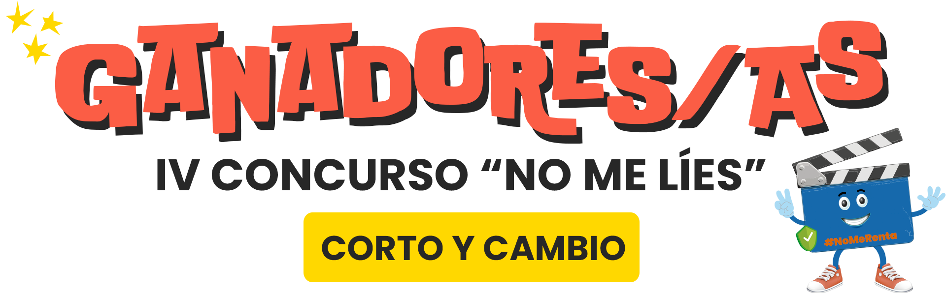 Gráfico ganadores IV Concurso 'No me líes'