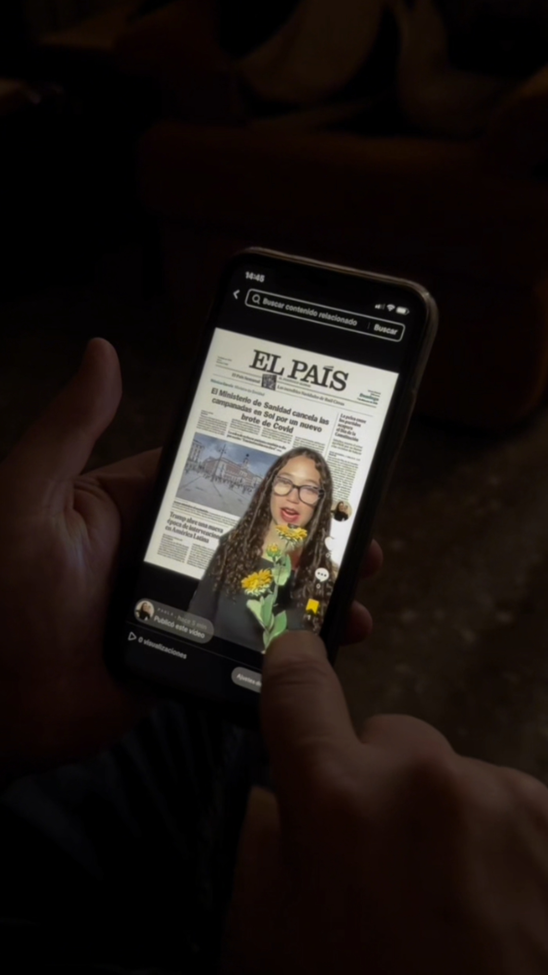 Paula Castillo - Ganadora Primer Premio Categoría Individual IV Concurso 'No me líes' Corto y Cambio